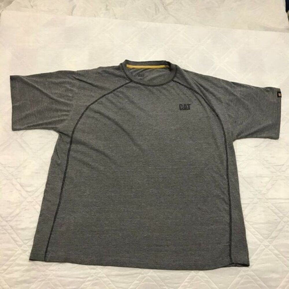 CAT Caterpillar gray‎ T shirt XL